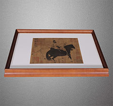 钟楼书画装裱配框服务案例