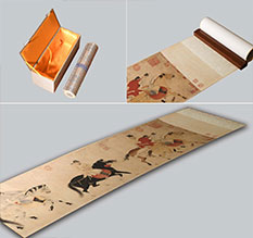 钟楼馆藏书画复制博物馆书画复制服务